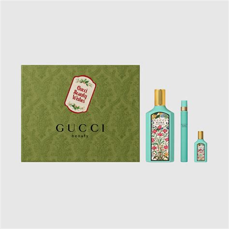 gucci flower set|Gucci flora jasmine gift set.